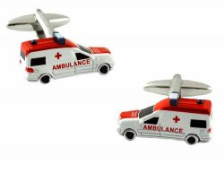 Ambulance Cufflinks for Paramedics