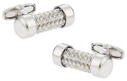 Austrian Silver Pipe Cufflinks