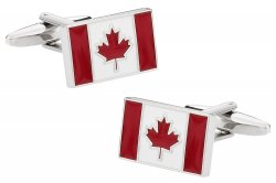 Canadian Flag Canada Cufflinks