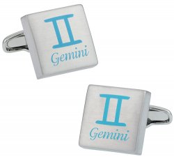 Gemini Horoscope Cufflinks