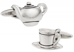 Teapot Tea Time Cufflinks