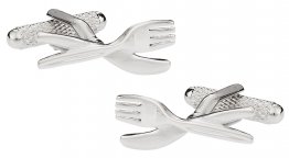 Foodie Gift Idea - Knife and Fork Cufflinks