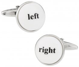 Left and Right Cufflinks