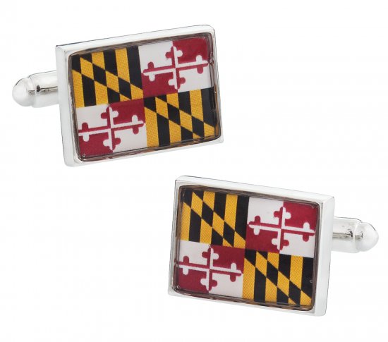 Maryland Flag Cufflinks