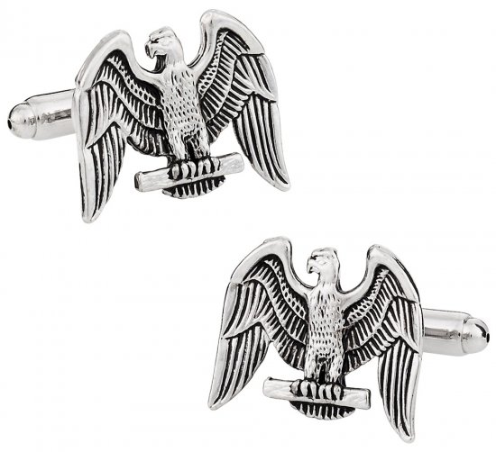 Eagle Cufflinks in Silver