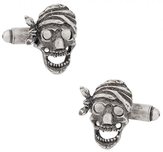 Pirate Skull Cufflinks
