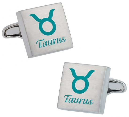 Taurus Zodiac Sign Cufflinks