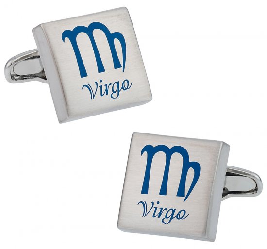 Virgo Zodiac Sign Cufflinks