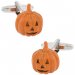 Jack O Lantern Pumpkin Halloween Cufflinks