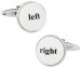 Left and Right Cufflinks