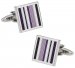 Purple Lined Cufflinks