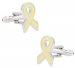 Yellow Ribbon Cufflinks for Troops